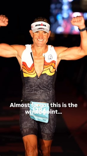 Your quick reminder that the finish line feeling, and the people that meet you there, make it all worth it. 🤩 #IRONMANtri #AnythingIsPossible #FinishLineFriday | IRONMAN Americas