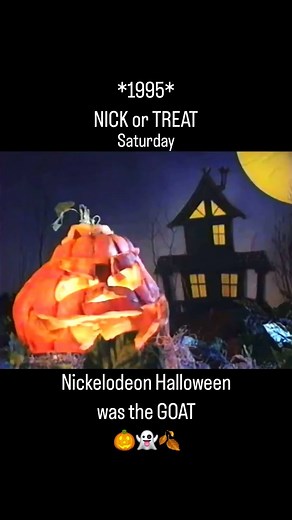 @a90slife on Instagram: "Nickelodeon’s NICK OR TREAT Saturday. 1995. . . . . . . . . . . . . . . . . . #nickelodeon #90shalloween #halloween #trickortreat #pumpkin #90snickelodeon #90s #90skid #90sbaby #90saesthetic #90sthrowback #90smusic #90shair #90sstyle #90sfashion #90scommercial #90snostalgia #oldschool #throwback #nostalgia #nostalgic #childhood #a90slife #childhoodmemory #commercial #retro #vintage #80sbaby #80skid #memory"