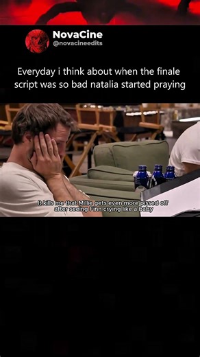 Natalia Started PRAYING Reading the stranger things Finale Script 😭💀#st5