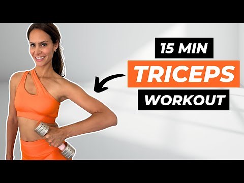 TRICEP WORKOUT WITH WEIGHTS AT HOME | 10 Minutes