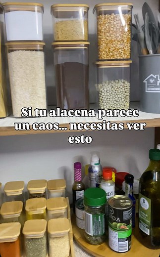 Cómo organizar tu alacena: ideas prácticas y contenedores