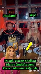 Dubai Royal Family|Dubai Princess Sheikha Mahra & Husband French Montana#lifestyle#bollywood#ytshort