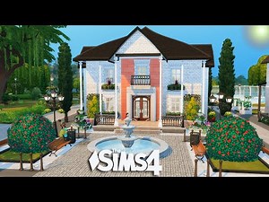 The Willow Creek Library | House Build | The Sims 4