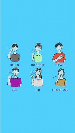 🔥 Basic ASL Signs Everyone Should Know! 🤟