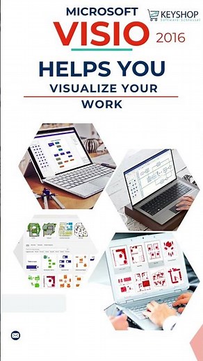 Visio 2016 Professional; Design Smarter with KEYSHOP.