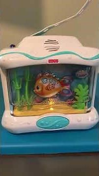 Fisher Price Ocean Wonders Aquarium Baby Crib Soother Lights & Sounds