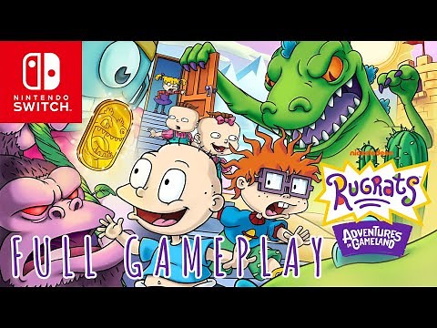 Rugrats: Adventures in Gameland - Nintendo Switch FULL Walkthrough Gameplay