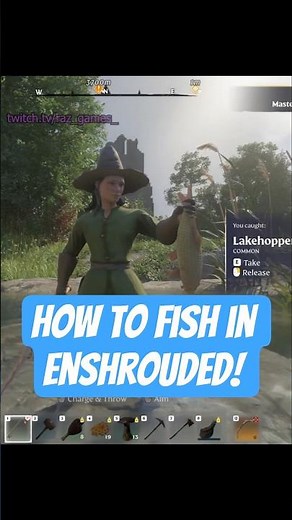 How to fish in Enshrouded! simple and quick guide #enshrouded