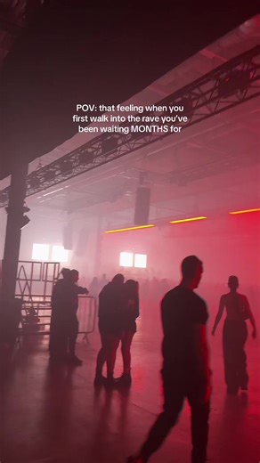 The Excitement of Walking into a Highly Anticipated Rave