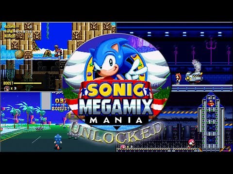 SONIC MEGAMIX MANIA UNLOCKED 2020 - Full Gameplay & All Secrets By CD2