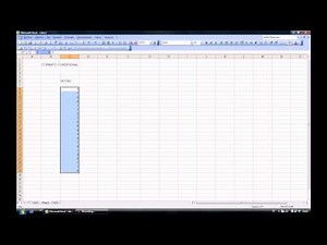 How to use conditional formatting with Excel