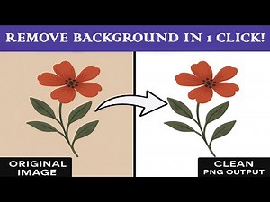 Remove Background in 1 Click – Get Clean PNGs, No Photoshop Needed!