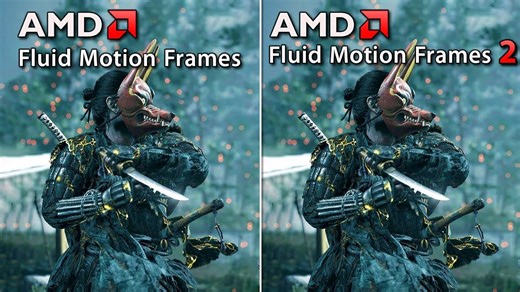 AMD 驱动 24.9.1 -AFMF vs AFMF 2 -AMD Fluid Motion Frames 2 -6款游戏FPS帧数对比-RX 7800XT