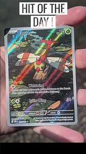 Pokemon Destined Rivals Yanma Dragonfly Full Art #pokemon #pokemoncards #pokemontcg #pokémon