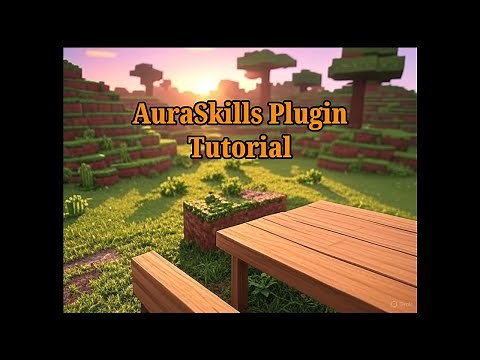 AuraSkills Tutorial: Best RPG Plugin for Minecraft 1.21.5!