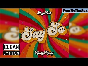 [CLEAN] Doja Cat & Nicki Minaj - Say So (Remix)