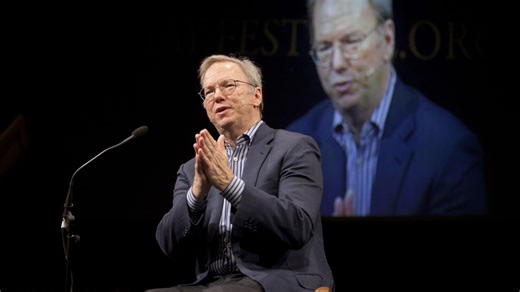 Former Google CEO Eric Schmidt discusses the DOJ move to have Google sell off Chrome