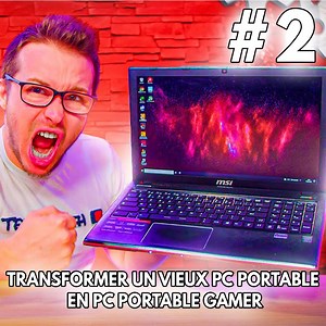 26K views · 350 reactions | TRANSFORMER UN VIEUX PC PORTABLE EN PC PORTABLE GAMER #2 | SoloTech | Facebook