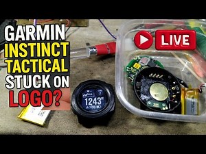 Garmin Instinct Tactical Stuck on Logo? The Real Reason & Fix!