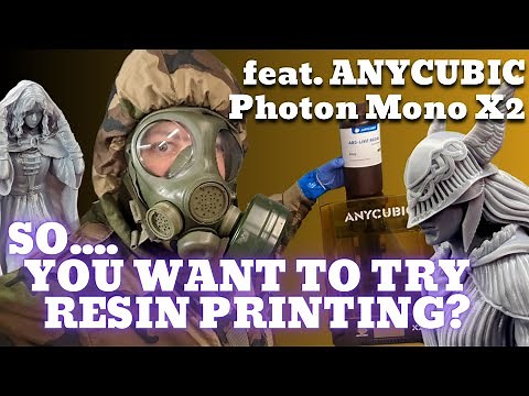 Resin Printing Is Easy...Right? - feat. Anycubic Photon Mono X2