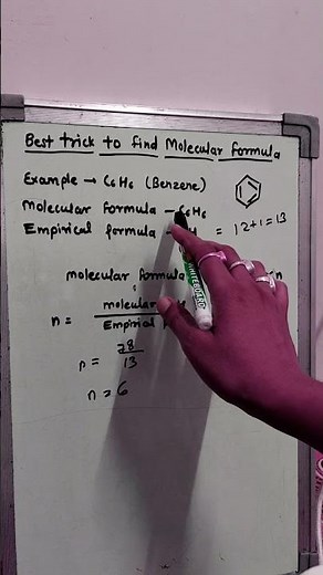 Molecular Formula Trick