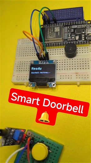 Build a Smart Doorbell using ESP32 & ESP-NOW #iot #esp32