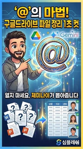 [Really Easy] Do you know the magic of the Gemini @? (File organization in 1 second)