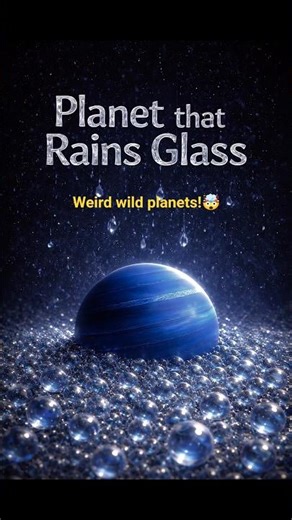 Planet that Rains Glass #space #education #universe #astronomy #facts