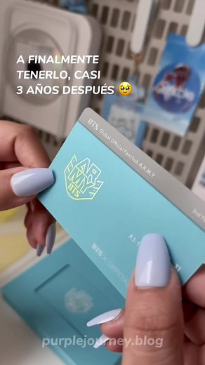 3 anos después de ver House of Army, logré conseguir el 3er Army Kit 🥹🤧 #armycollection #armycollector #btsarmy #btsarmyforever #armymembership #armymembershipkit