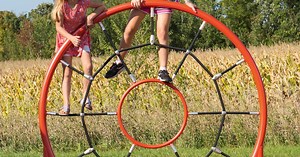 Spider Web Climber - Circular Web Shaped Cable Net Climber
