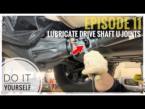 Toyota 4Runner • FREE Maintenance Tech Tips - DIY Drive shaft and U-Joint Lubrication • Episode 11