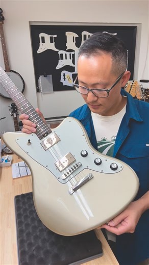 Model CJ PRO with Fralin Noiseless P90s @allenxbays 👀📦🔜🫡 =========================== Citizen Guitar Co. | made for worship =========================== #citizenguitars #madeforworship #worshipguitar | Citizen Guitar Co.