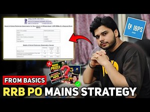 How to Prepare RRB PO Mains 2025🔥 | My Secret Strategy + Complete Sources🤫✅
