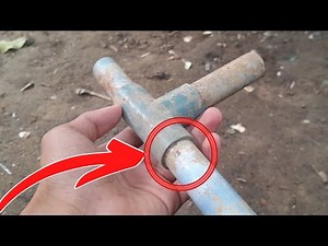 how to remove old glued pvc pipes very effectively