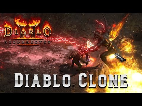DIABLO CLONE - First look in Diablo 2 Resurrected
