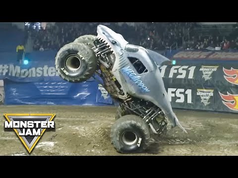 Best of Megalodon Monster Truck: Two Wheel Skills (Ep 1) | Monster Jam