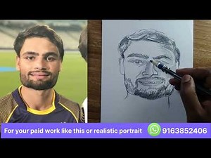 How To Draw Easy Freehand Sketch | For Beginners | Rinku Singh
