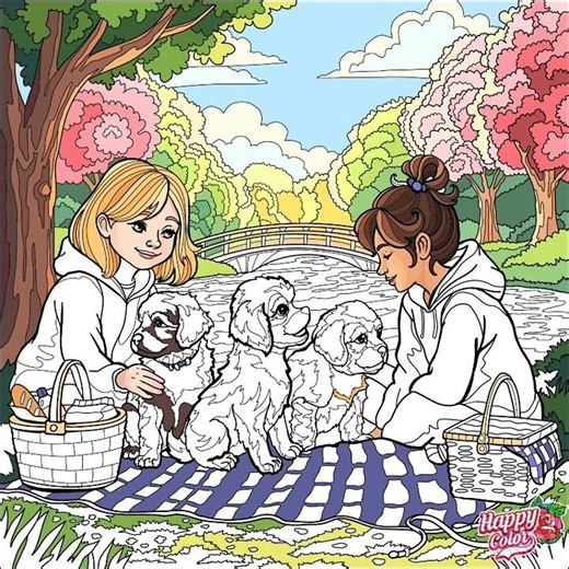 Happy Colour, Coloring App, #coloringbookforadults