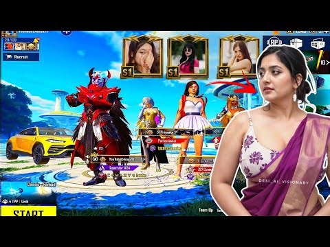 🔥Challenging 3 rich player 💸 people toxic girl with Noob TBM prank 😤 M416 // In BGMI