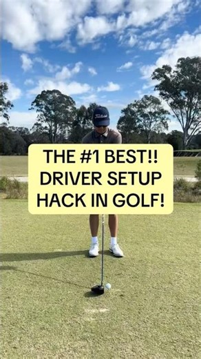 Driver setup⛳️ - Part 60 - #golfcoach #golfnetwork #golfinstruction #golf #golftips #golfer #golf