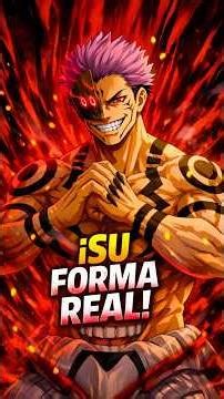 La VERDADERA FORMA de SUKUNA REVELADA | #sukuna #jujutsukaisen #itadoriyuuji #satorugojo