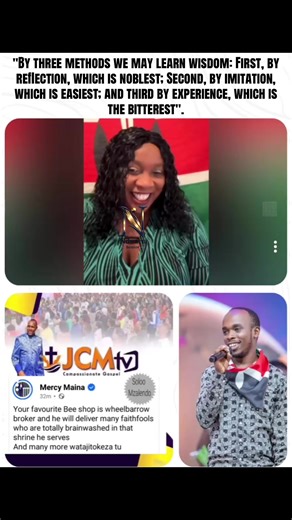 "By three methods we may learn wisdom: First, by reflection, which is ...