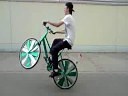Scraper Bike wheelie!!!