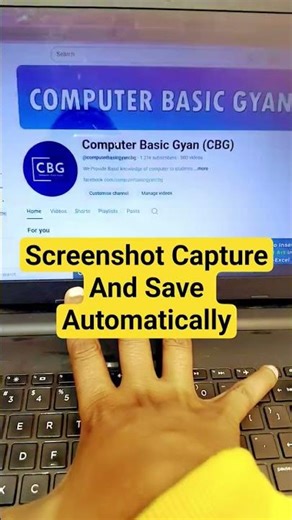 How to Take a Full Screen Screenshot in PC #shorts #windowstips #screencapture