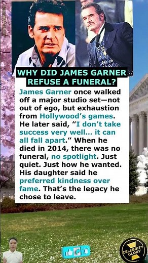 Why Did James Garner Refuse a Funeral?