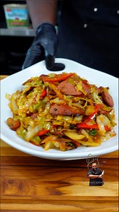 Southern Fried Cabbage Recipe 😋 Southern Fried Cabbage and Sausage is a classic dish. An easy one-pot meal that requires only a few simple ingredients and comes together in just 30 minutes INGREDIENTS 4-5 slices smoky bacon cut into bite sized pieces 1 package andouille sausage see notes 1 medium onion, cut into chunks 1 medium red bell pepper, cut into chunks 1 large head of cabbage 6-7 cups 2 cloves garlic, minced 1 teaspoon smoked paprika 1 teaspoon cajun seasoning 1/2 teaspoon salt 1/4 teas