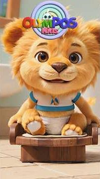 🚽 Potty Training Fun! Poo Poo Song | Flush & Wash Hands with Lion Cub 🦁✨