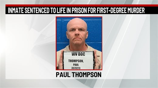 Inmate sentenced to life in prison for first-degree murder