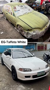 Taffeta White never goes out of style. EG Hatch restored! #NipponPaint #civiceghatch #civiceg #hondacivic #fypviralシ #fypreelsシ゚viralシ #fypchallenge #gawangpanyeros | 𝙋𝙖𝙣𝙮𝙚𝙧𝙤𝙨 𝙈𝙤𝙩𝙤𝙧𝙨 𝙥𝙖𝙞𝙣𝙩 𝙨𝙝𝙤𝙥