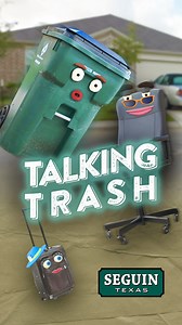 5.1K views · 29 reactions | "TALKING TRASH" - New Bulk Trash Pickup Rules in the City of Seguin. Since October 1st, bulk trash pickup in the City of Seguin works a little bit differently. Our resident trash expert explains the new rules to his friends on their way to the landfill! #seguin #trash #trashtalk #seguintexas #comedyshorts #comedy #infotainment | City of Seguin - Government | Facebook